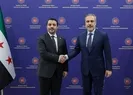 Dışişleri Bakanı Fidan Suriyeli mevkidaşı ile görüştü