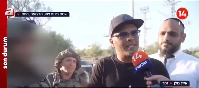 İsrailli şarkıcı Eyal Gonal soykırım çağrısı yaptı! Bunların gözü dönmüş...