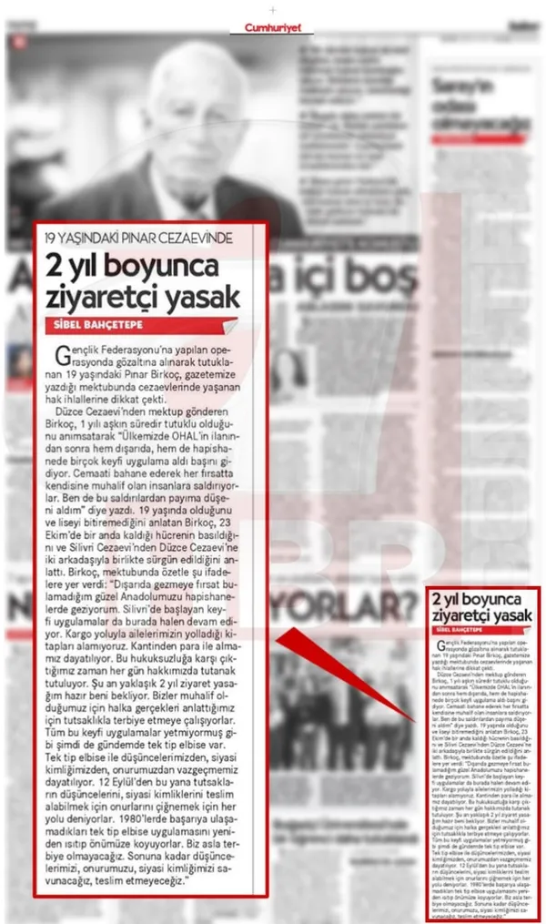 Devletten resmi ilan al teröristlerin savunucusu ol! Cumhuriyet ve BirGün’ün skandallarını A Haber ortaya çıkardı! Haberleri sildiler...