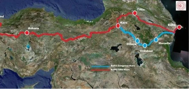 Ulaştırma ve Altyapı Bakanı Abdulkadir Uraloğlu’ndan Zengezur Koridoru değerlendirmesi! Pekin’den Londra’ya dev ticaret köprüsü!