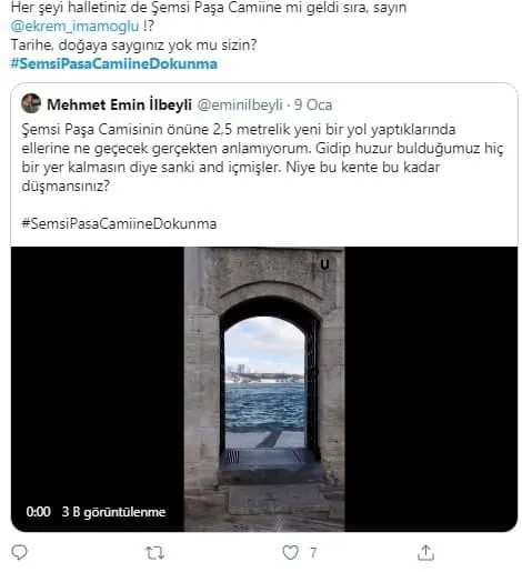 İBB’den Kuşkonmaz Camii’nde skandal çalışma! Tepki yağıyor