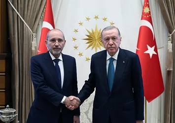 Başkan Erdoğan Ürdün Dışişleri Bakanı Safedi'yi kabul etti