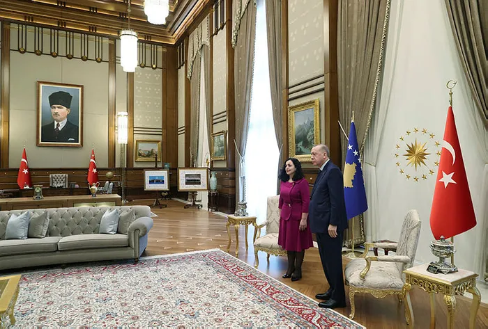 Başkan Erdoğan ve Kosova Cumhurbaşkanı Vjosa Osmani’den önemli açıklamalar! Flaş Rusya ve Ukrayna mesajı