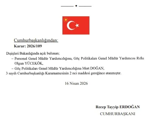 17 Nisan 2026 CUMA Resmi Gazete