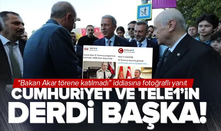 ’Akar 15 Temmuz törenine katılmadı iddiasına yanıt