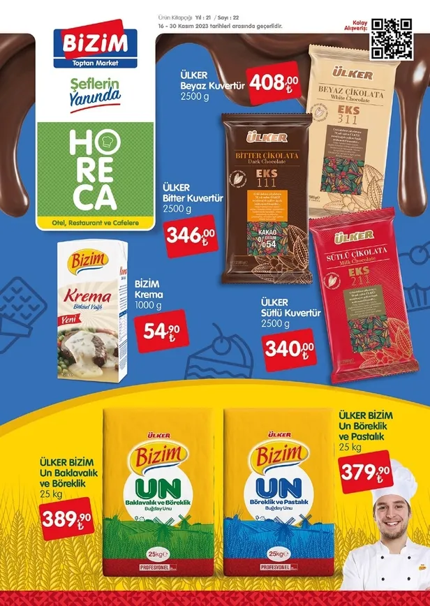 Bizim Toptan Market 29 Kasım indirim kataloğu yayında! Bu ayın son indirim listesindeki ürünler arasında temel gıda uygun fiyata satışta… - 8