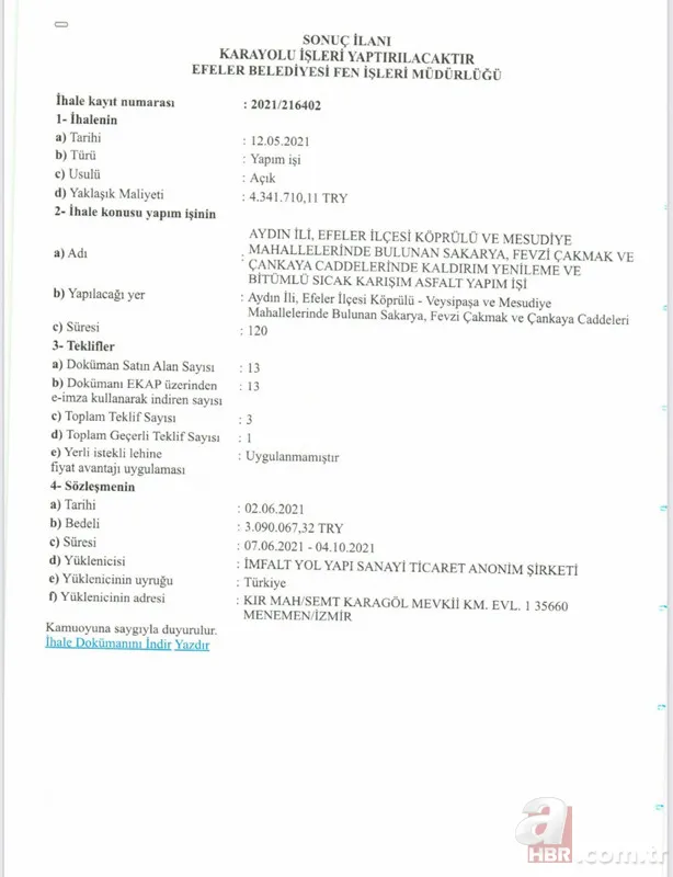 CHP’li başkanların rüşvet kavgası! Adrese teslim milyonluk ihale | Belgeler ortaya çıktı