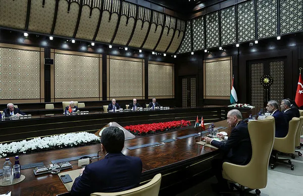 Başkan Erdoğan ile Filistin Devlet Başkanı Mahmud Abbas’tan ortak basın açıklaması: Kalıcı barış iki devletli bir çözümdedir