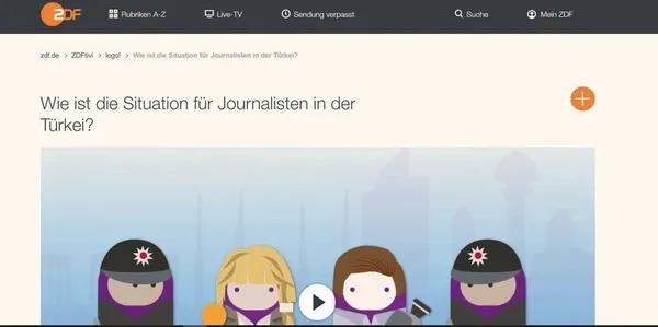 Almanya teröristleri sahaya sürdü! Devlet kanalında Türkiye düşmanlığı yaptılar