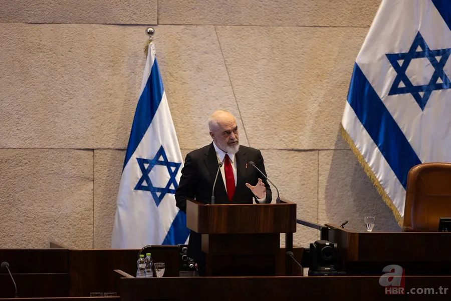 Arnavutluk Başbakanı Edi Rama İsrail'de: Katil Netanyahu'yu öve öve bitiremedi! İstikrar Gücü için Türkiye'yi işaret etti 16