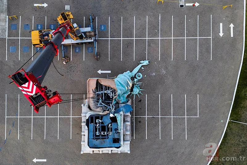 Şiddetli rüzgar vurdu: Brezilya'nın Özgürlük Heykeli yere çakıldı 5