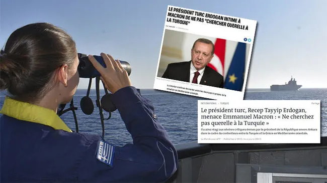 Başkan Erdoğan’ın Macron’a sert sözleri Fransız basınında ses getirdi