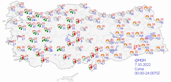1665068772801.png Kuvvetli sağanak ve fırtına başladı! Günlerce sürecek... Meteoroloji'den son dakika uyarısı! İstanbul Ankara İzmir hava durumu - 10