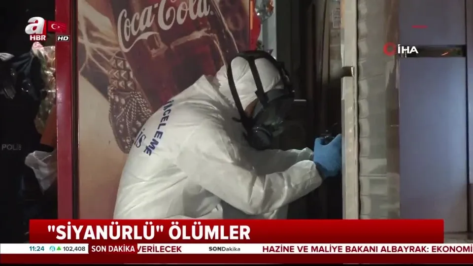 İstanbul ve İzmir’de siyanürlü şüpheli ölümler