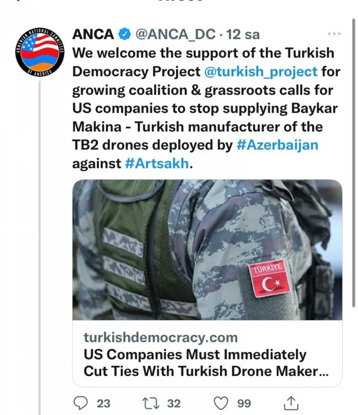 ABD’de Türkiye düşmanları yine sahnede! FETÖ tabanlı dernekten Baykar’a boykot çağrısı