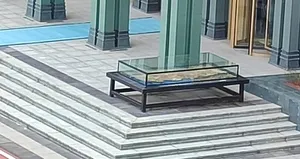 81 ilden toplandı vinçle Külliye’ye getirildi