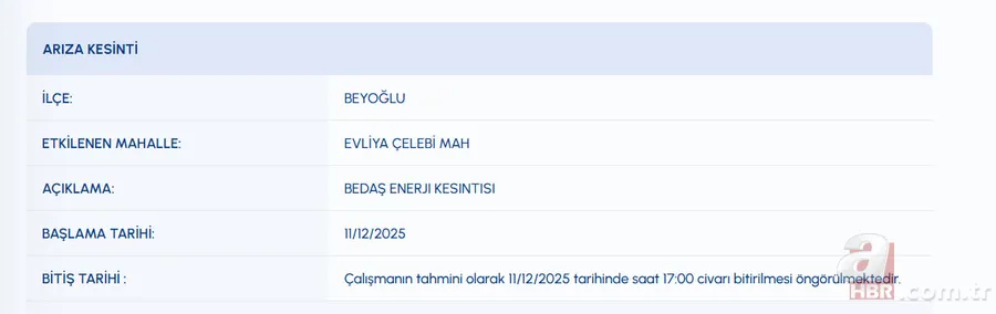 İSKİ su kesintisi 11 Aralık 2025 | İstanbul’da sular ne zaman gelecek? 6