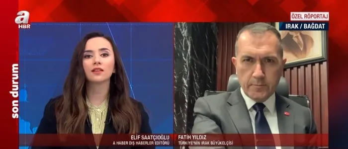 Sincar’da neler oluyor? Sincar’da kaç PKK'lı var? Irak’ın Türkiye Büyükelçisi Fatih Yıldız A Haber'e açıkladı