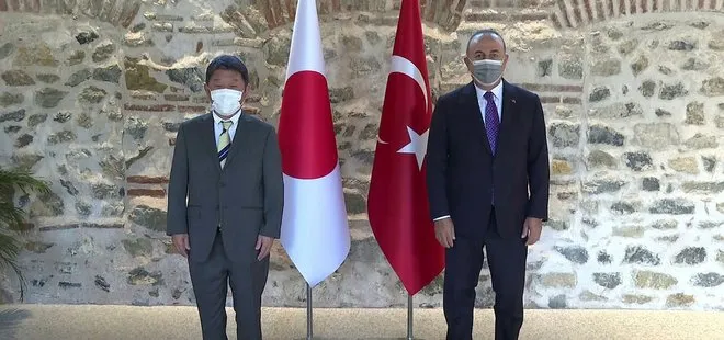 Dışişleri Bakanı Mevlüt Çavuşoğlu, Japon mevkidaşı Motegi ile görüştü