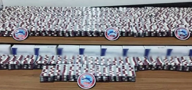 Konya'da uyuşturucu operasyonu: 7 bin 620 adet uyuşturucu hap ele geçirildi