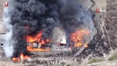 Van Hurdacılar Sitesi’nde korkutan yangın