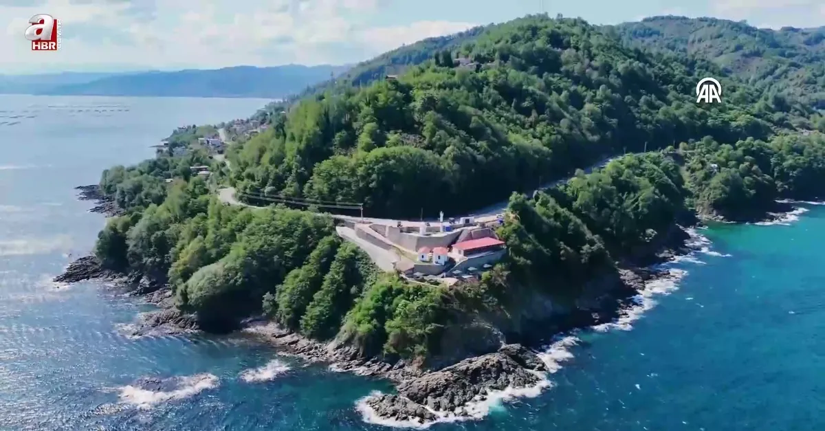 "Sakin şehir" Perşembe'deki deniz feneri turistlerin yeni uğrak noktası olmaya aday