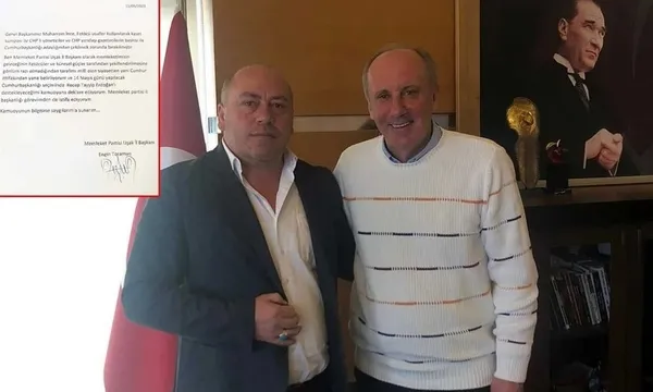 Muharrem İnce’ye FETÖ kumpası sonrası Memleket Partisi’nden Başkan Erdoğan’a destek kararı