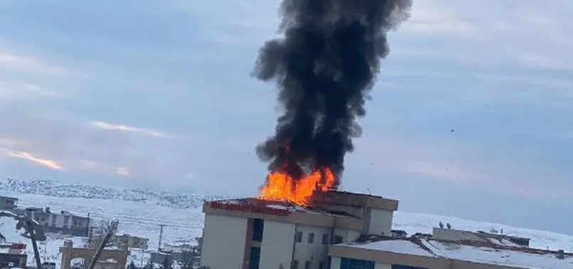 Son dakika: İdil'de hastanede yangın çıktı!