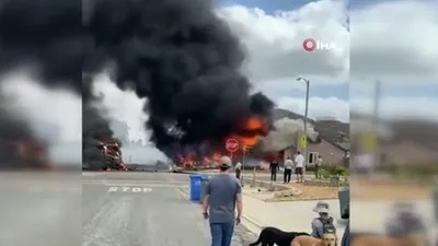 Uçak yerleşim yerine düştü