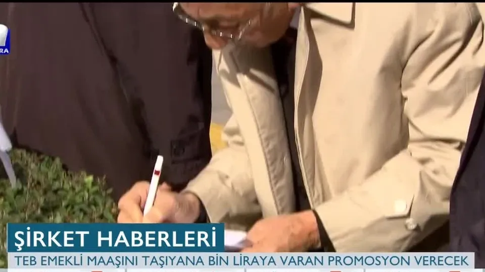 Emeklilere bin TL promosyon müjdesi |Video