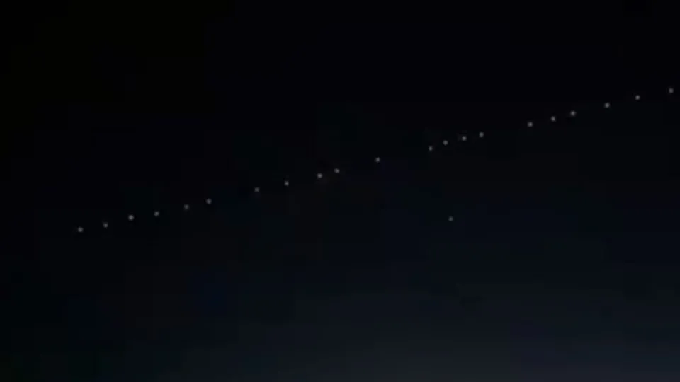 Elon Musk’un Starlink projesi panik yarattı | Video