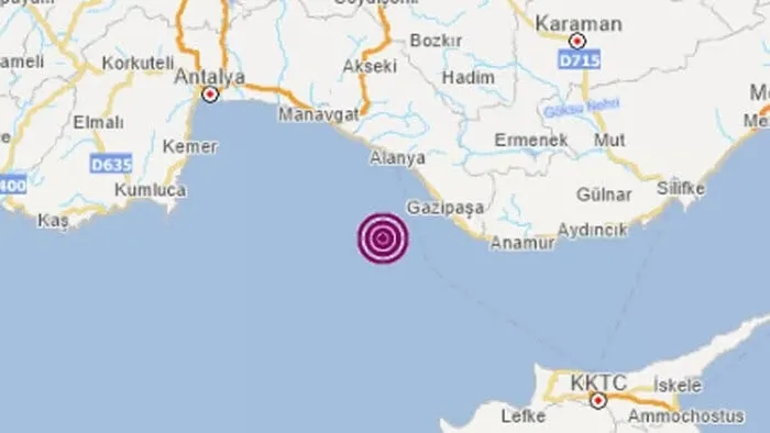 Son dakika | Antalya’da korkutan deprem! AFAD-Kandilli son depremler