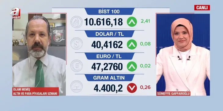 İslam Memiş gave a date for a return to gold! He pointed to that figure under the gram: We may see profit sales, but...
