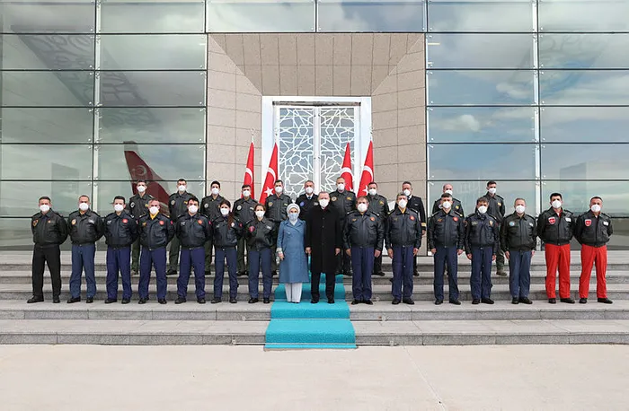 Son dakika: Başkan Erdoğan pilotlarla bir araya geldi