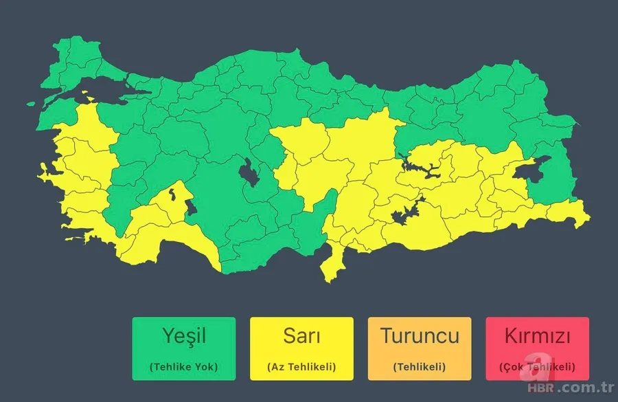 70 km hızla fırtına alarmı: Meteoroloji sel, kar ve sağanak için uyardı! 15 il riskli 9