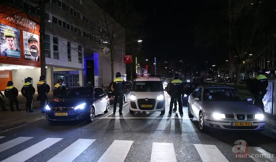 Hollanda'da Türk vatandaşlarına polis köpekleriyle müdahale 20