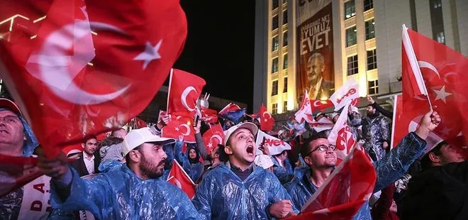 AK Parti’de ’evet zaferi’ coşkusu