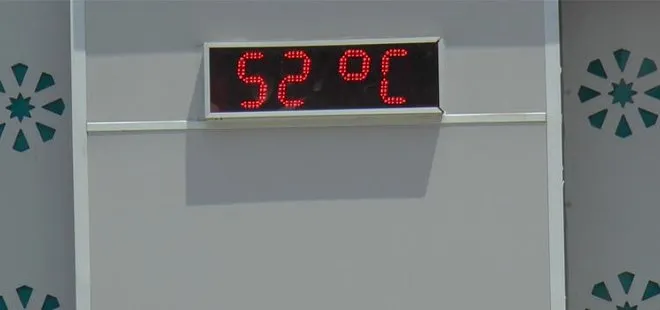 Gaziantep’te, 52 dereceyi gösteren termometreler de vatandaşları evde tutamadı