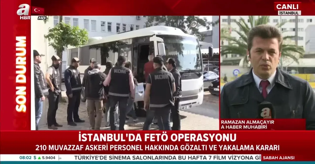İstanbul'da FETÖ'ye büyük operasyon