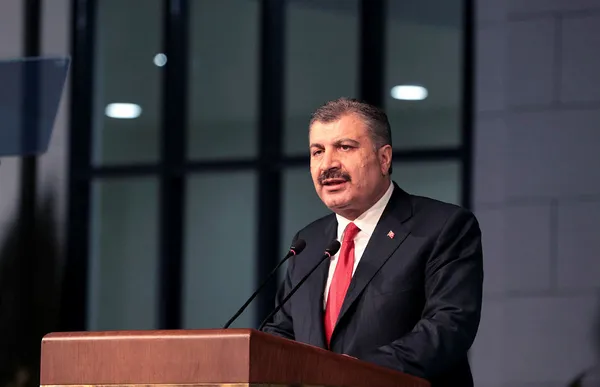 Sağlık Bakanı Fahrettin Koca KKTC’de Lefkoşa Acil Durum Hastanesi açılışında konuştu