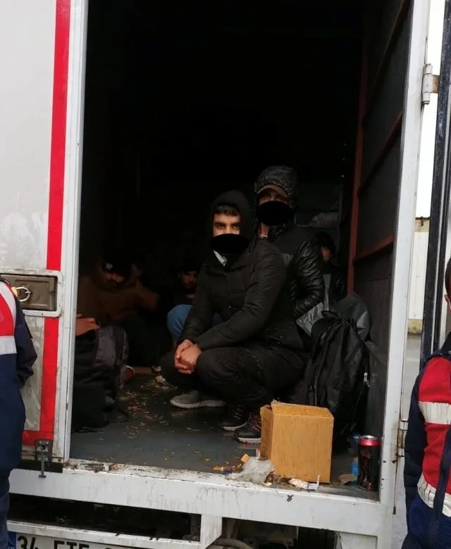 Kırklareli’nde 114 düzensiz göçmen yakalandı