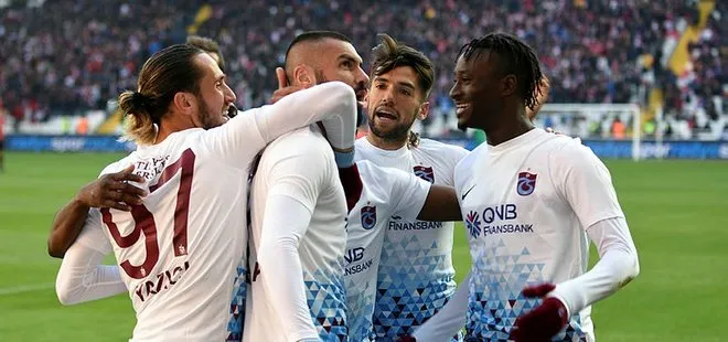 Trabzonspor deplasmanda Sivasspor’u 2-1 mağlup etti
