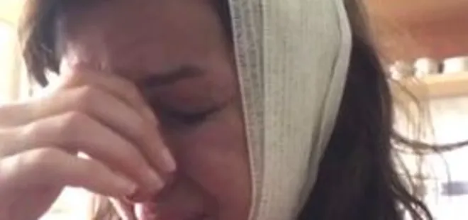 Tuzla'da güzellik salonunda topuklu ayakkabı dayağı