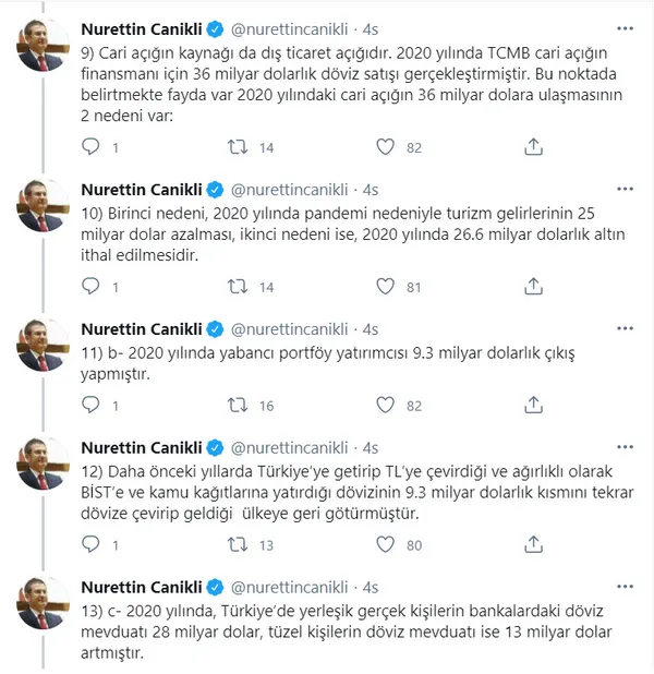 CHP’nin rezerv yalanlarını tek tek çürüttü! Nurettin Canikli Merkez Bankası’ndaki döviz işleyişini böyle anlattı