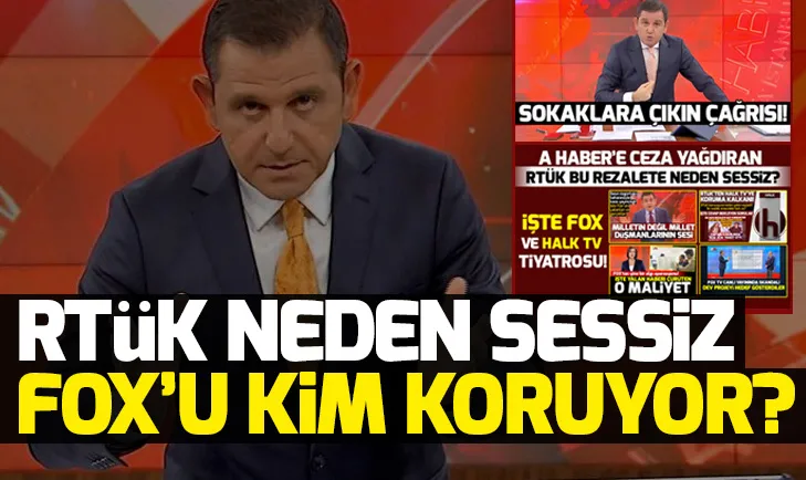 RTÜK FOX TV için neden harekete geçmiyor?
