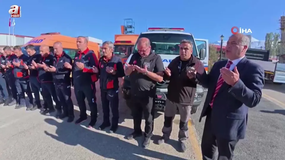 AFAD ekipleri Gazze için yola çıktı