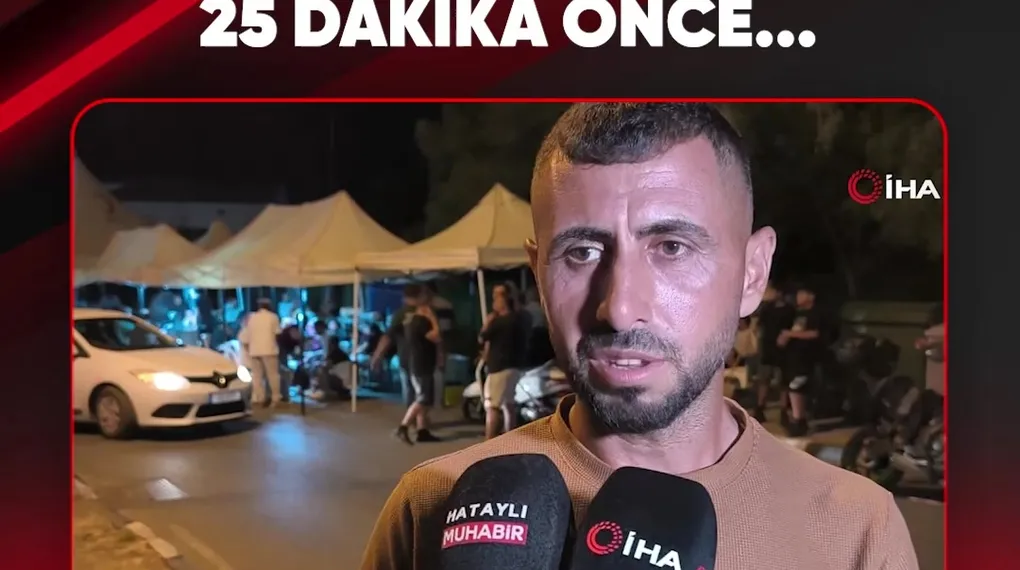 GEMİDE BATMADAN 25 DAKİKA ÖNCE...