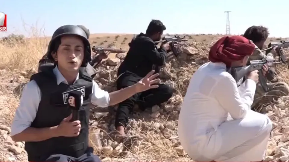 A Haber ekibi Suriye’de çatışma bölgesinde! Arap aşiretler PKK/YPG ile savaşıyor