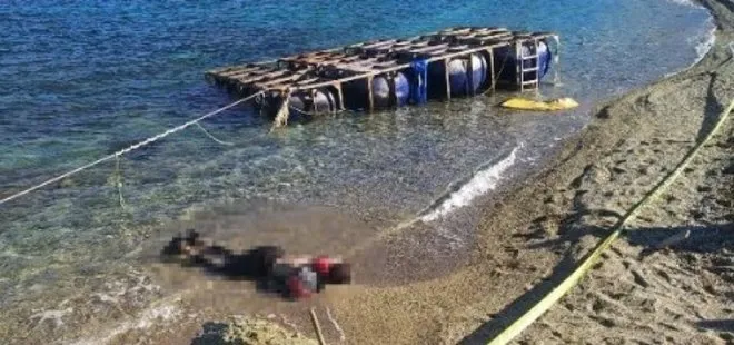 İzmir’de 19 yaşındaki kaçak göçmen cesedi sahile vurdu