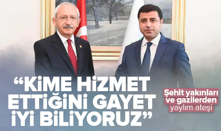 Şehit yakını ve gazilerden Kılıçdaroğluna yaylım ateşi!